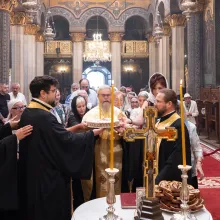 Patriarhii Iustin și Teoctist au fost pomeniți la Catedrala Patriarhală: Apostoli ai neamului nostru