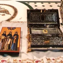 Un fragment din moaștele Sfintei Elisabeta Brâncoveanu a fost adus la Biserica Domnița Bălașa din București