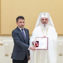 Instituțiile și persoanele care au sprijinit ITO au fost distinse de Patriarhul României: Sperăm într-o cooperare continuă