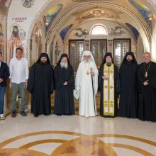 Moaștele Sf. Ana de la Cutlumuș au ajuns în România: Patriarhul Daniel a amintit legăturile mănăstirii cu Țara Românească