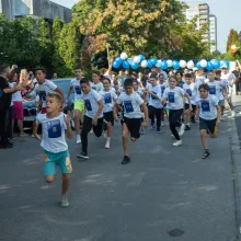 Parohia Brâncuși din București a organizat o cursă de alergare pentru copiii și tinerii din comunitate
