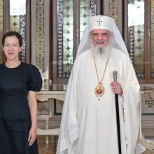 Patriarhul Daniel a primit vizita delegației Comisiei Europene condusă de doamna Roxana Mînzatu, vicepreședintă executivă