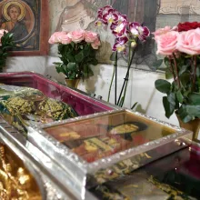 A început pelerinajul la moaștele Sf. Dimitrie cel Nou: Cinstirea sfinților este, de fapt, cinstirea darului lui Dumnezeu