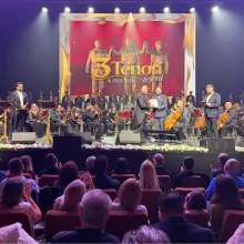 Apreciere și prețuire: Membrii proiectului „3 Tenori Ieșeni”, distinși de Patriarhul Daniel