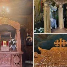 Biserica Sapienței din Capitală a pregătit un baldachin pentru racla cu moaștele Sfântului Constantin Sârbu