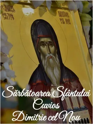 Hramul Catedralei Patriarhale - Sfântul Cuvios Dimitrie cel Nou