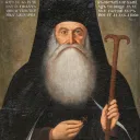 Sfântul Cuvios Gheorghe de la Cernica și Căldărușani - Tablou din muzeul mănăstirii